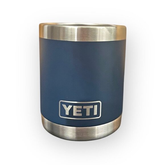 Yeti Rambler 10 Oz Stainless Steel Vacuum Insulated Tumbler Without Lid - Navy B - Picture 4 of 16